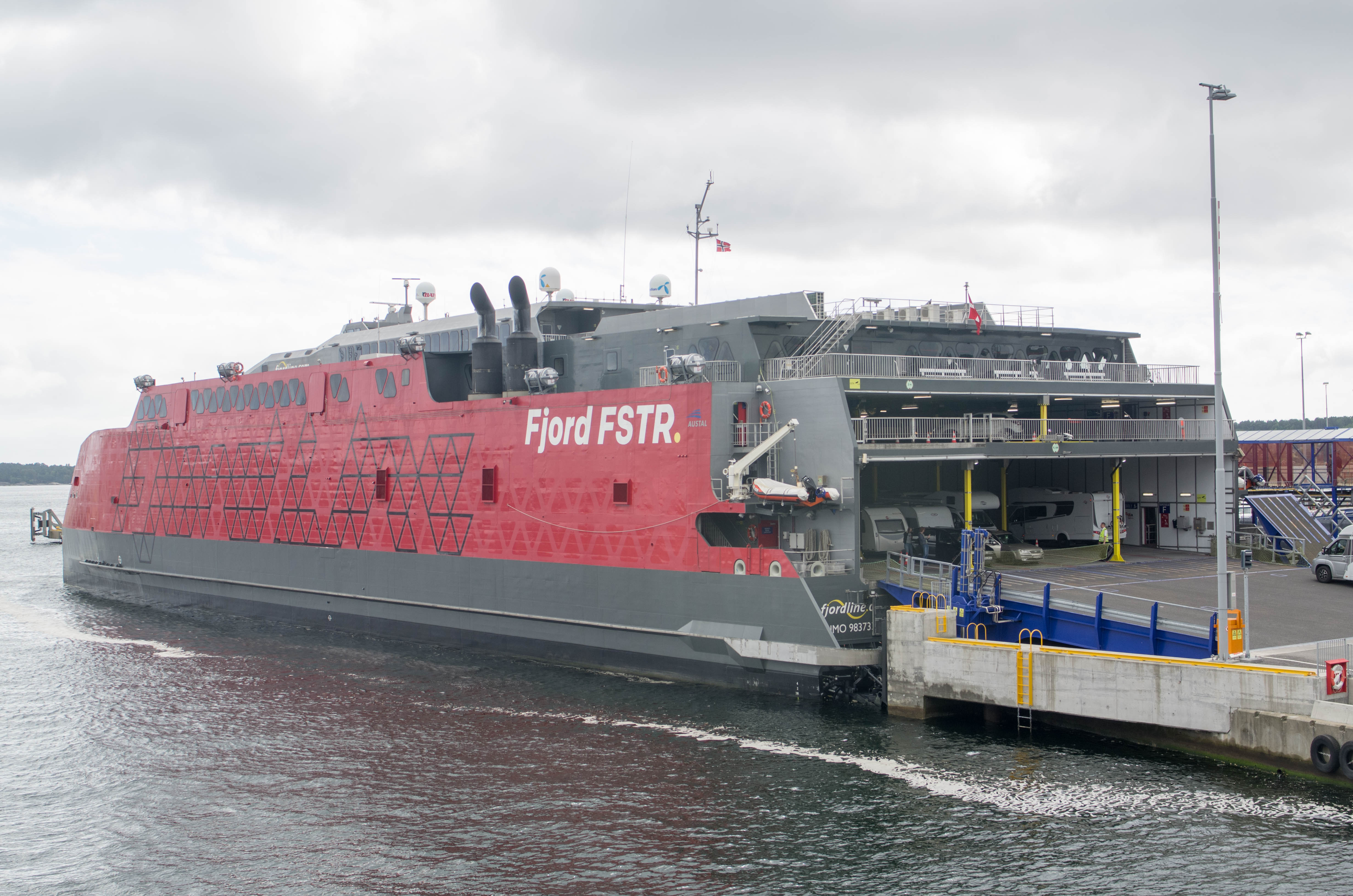 Le ferry pour le retour au Danemark